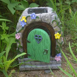 Ornement de porte en pierre de jardin
