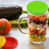 Couvercle en silicone pour sceller les fruits