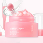 Crème aux capsules de collagène