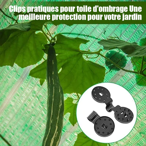 Crochets pour filets de protection solaire