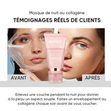 Masque de nuit au collagène pour le visage