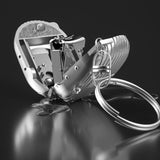 Mini coupe-ongles pliant portable Porte-clés