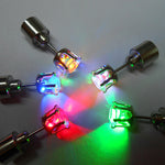 Boucles d'oreilles illuminées par LED