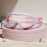 Lunettes de natation à grande monture pour enfants