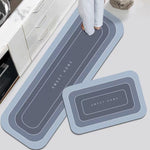 Tapis de sol antidérapant en boue de diatomées