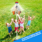 Jouet d'été Arroseur de fusée de jardin extérieur