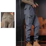 Pantalon de travail multi-poches à cordon de serrage