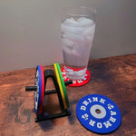 Sous-verre pour Plaque de Poids Set de 4