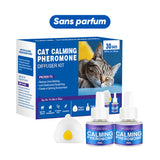 Ensemble diffuseur de phéromones apaisantes pour animaux (versions chat et chien)