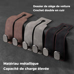 Crochet Double pour Dossier de Siège de Voiture