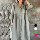 Robe simple, décontractée et ample