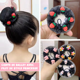Couvre-chignon de ballet pour filles