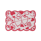 Chemin de table sur le thème de la Saint-Valentin