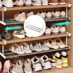 Armoire à chaussures Séparateur à étages