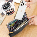 Portefeuille en cuir PU de grande capacité