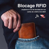 Portefeuille multifonctionnel à blocage RFID