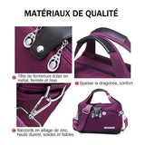 Sac à bandoulière de grande capacité en tissu Oxford