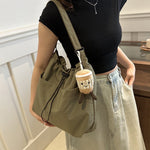 Sac à dos en nylon avec cordon de serrage