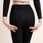 Pantalon cache-ventre en soie