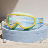 Lunettes de natation à grande monture pour enfants