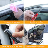 Bande d'étanchéité de porte de voiture
