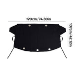 Pare-neige pour pare-brise avant de voiture