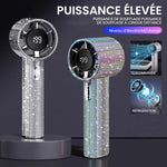 Ventilateur turbo rechargeable de luxe Sakerplus
