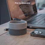 Ligne de charge rapide à absorbeur magnétique