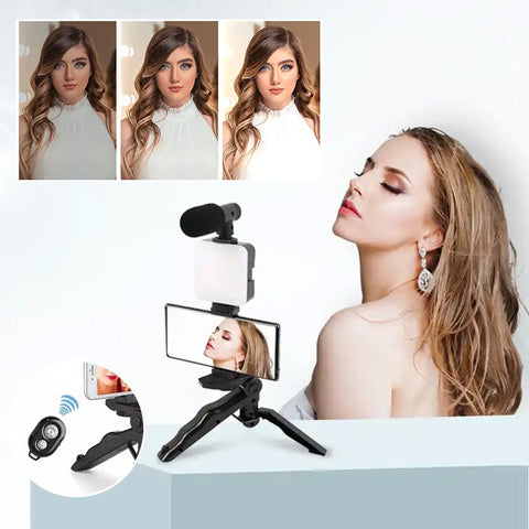 Lumière d'appoint avec kit de microphone