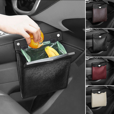 Sac poubelle de voiture suspendu