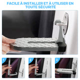 Seuil de Porte à Loquet en Forme de U avec Marteau de Sécurité