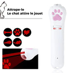 "Attrape-le" Le chat attire les jouets