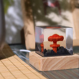 Ornement nuage de champignons explosifs