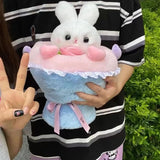 Flip Bunny/Ours transformé en bouquet de fleurs