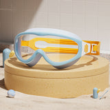 Lunettes de natation à grande monture pour enfants