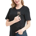 T-Shirt monstre de poche