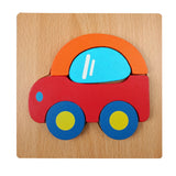 Puzzle stéréo des animaux