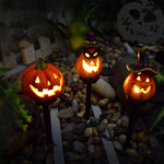 Lampe de sol en forme de citrouille pour Halloween