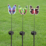 Lumières solaires d'extérieur de papillons pour jardin