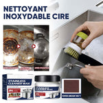 Pâte de nettoyage magique pour l'acier inoxydable