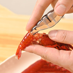 Outil de décorticage des crevettes