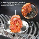 Grille à vis verticale en acier inoxydable