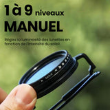 Lunettes de soleil polarisées réglables Sakerplus pour l'extérieur