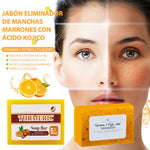 Jabón de limón, cúrcuma y ácido kójico