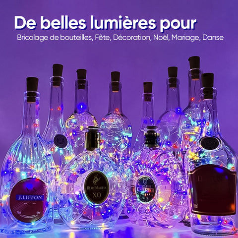 Veilleuse LED pour bouteille en liège DIY