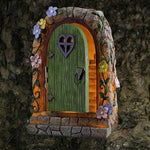 Ornement de porte en pierre de jardin