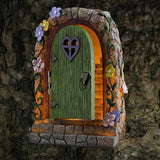 Ornement de porte en pierre de jardin