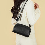 Sac à bandoulière imprimé crocodile