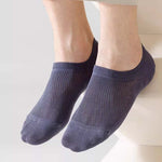 Chaussettes de taille supérieure en coton maille (5 paires)