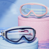 Lunettes de natation à grande monture pour enfants